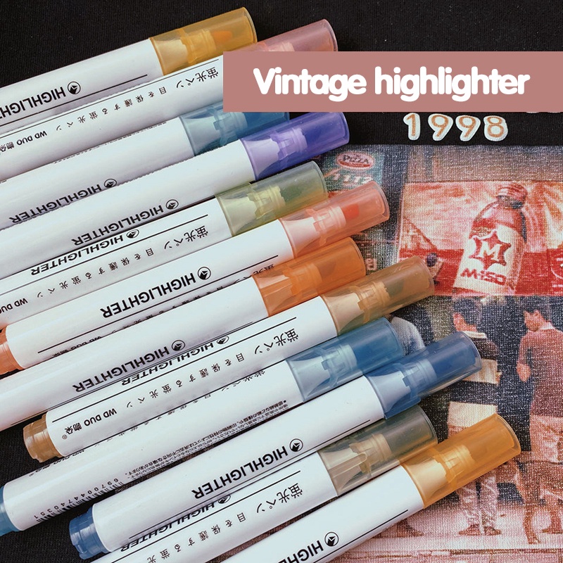 1 bộ 6 bút lông màu xinh xắn chất lượng cao