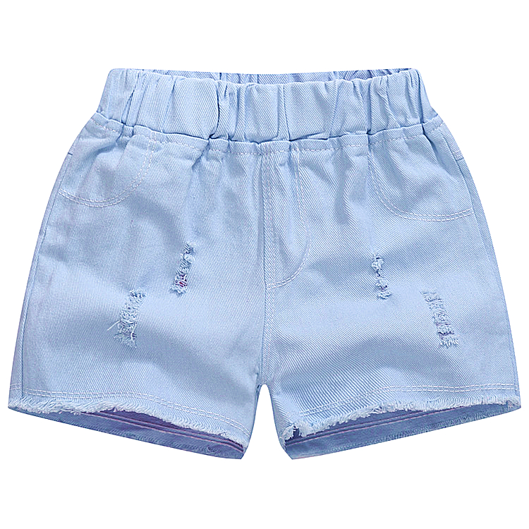 Quần Short Jeans Đáng Yêu Cho Bé Gái 5-15 Tuổi 3-7 - 9-12 Tuổi