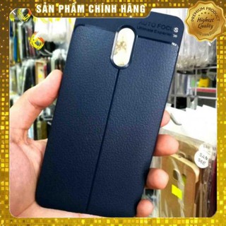 Ốp lưng Nokia 6 silicon giả da, chống sốc Auto Focus