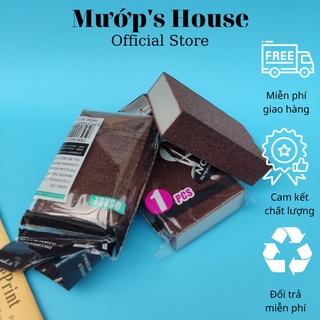 01 miếng bọt biển nano lau chùi nhà bếp, rửa bát đũa xoong nồi