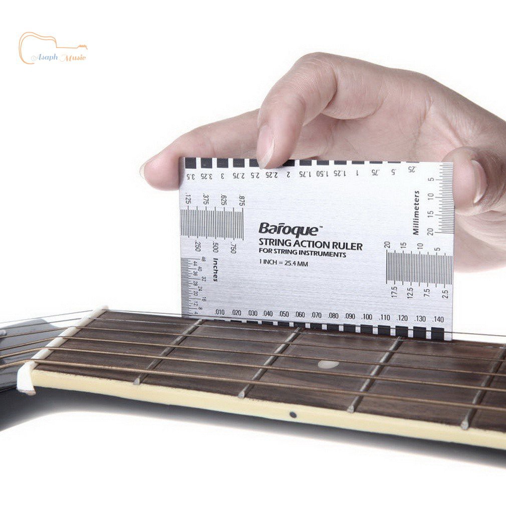 Thước Đo Dây Đàn Guitar