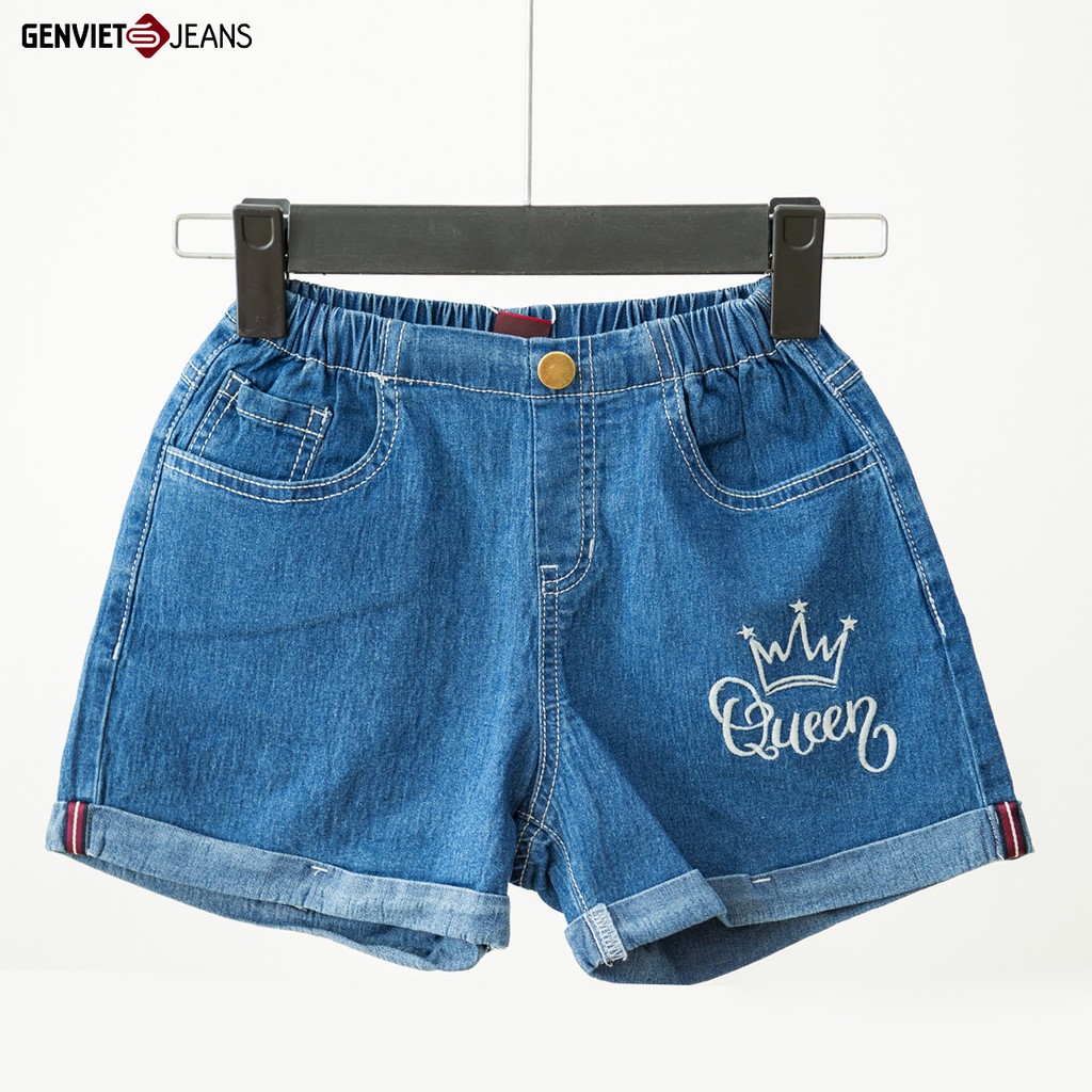 Quần Short Bé Gái GENVIET KID BQ424J1810