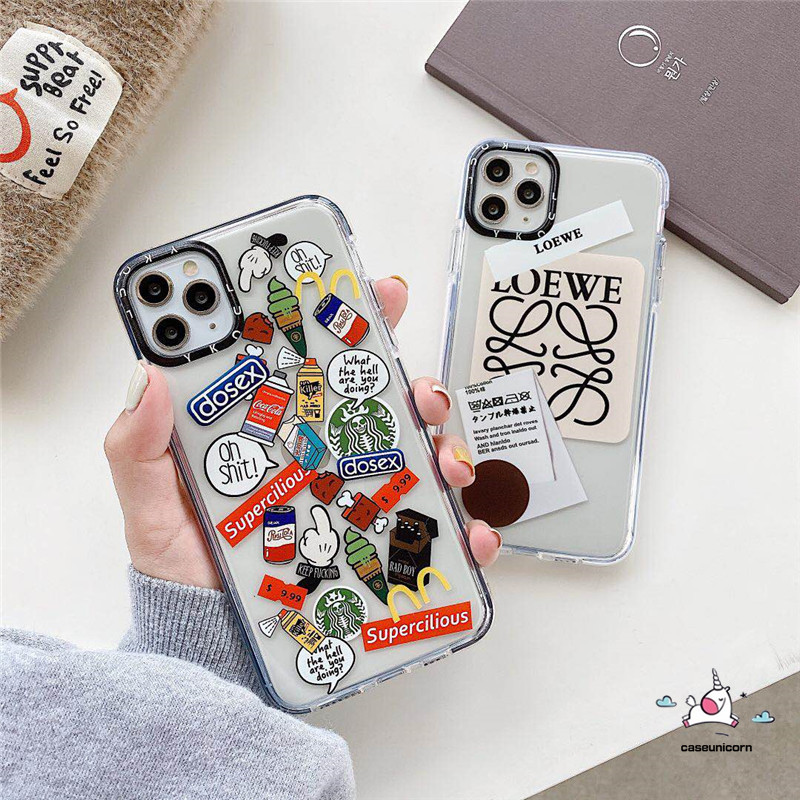 Ốp điện thoại dẻo TPU trong suốt cho iPhone 11 12 Pro Max 12 MINI iPhone 7 8 Plus 6 6s Plus 12Pro X XR XS MAX SE | BigBuy360 - bigbuy360.vn