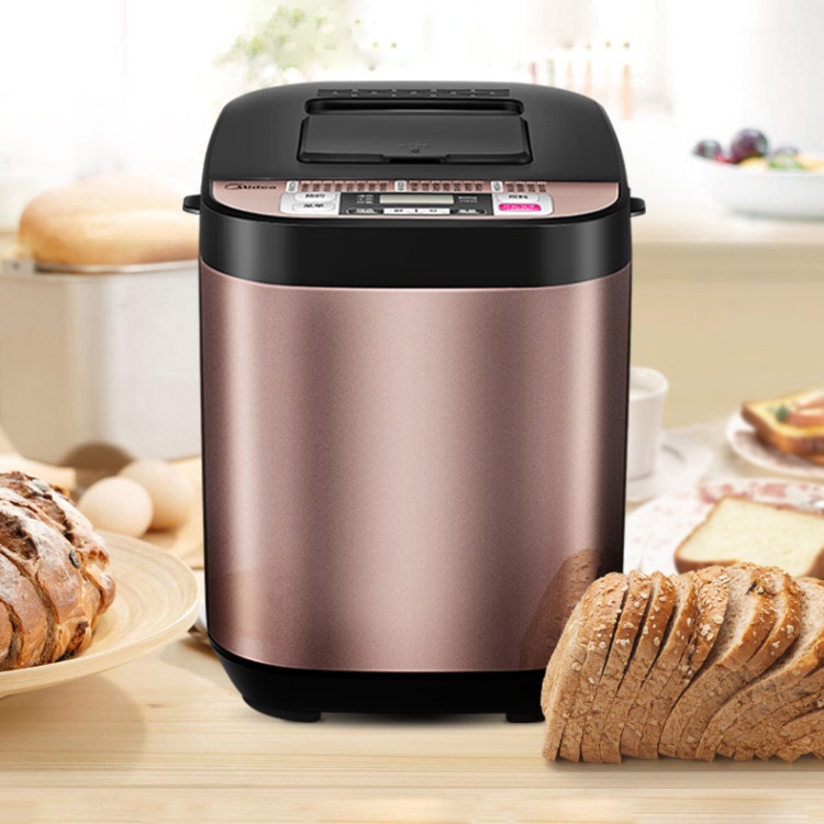 Máy làm bánh mì tự động MIDEA MM-ESC1510 dùng trong gia đình, 19 thực đơn bánh mì, sữa chua