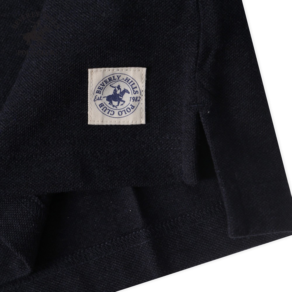 Áo polo ngắn tay Nam Beverly Hills Polo Club Regularfit 100% cotton Xám PMRSS20TL067