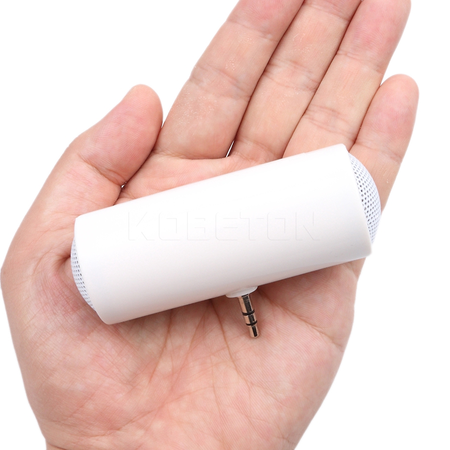 Portable Mini Stereo Speaker 3.5mm Audio Adapter For Mobile Phone