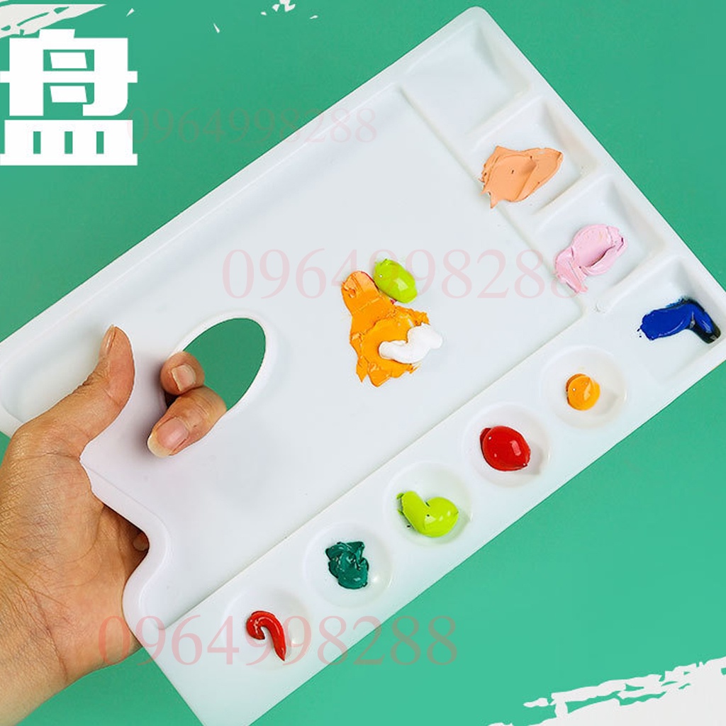 Khay Pha màu đa năng cao cấp pha màu nước❤️sơn dầu❤️acrylic❤️tô tượng tiện lợi chắc chắn