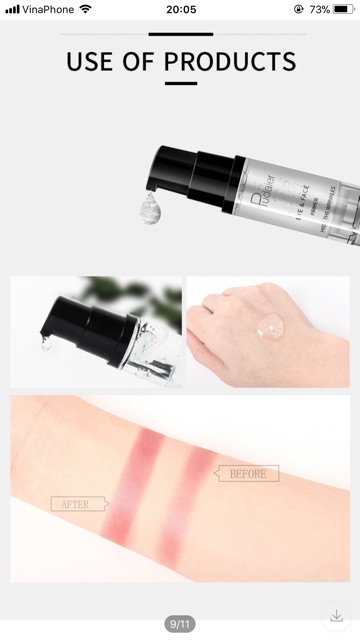 Kem lót Pudaier Eye & Face Primer Hide Thế Wrinkles 8ml | BigBuy360 - bigbuy360.vn