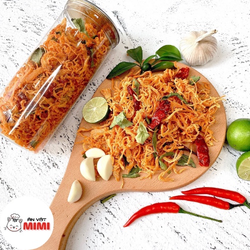 Khô gà lá chanh Mimi 300gr | Đồ ăn vặt Hà Nội | BigBuy360 - bigbuy360.vn