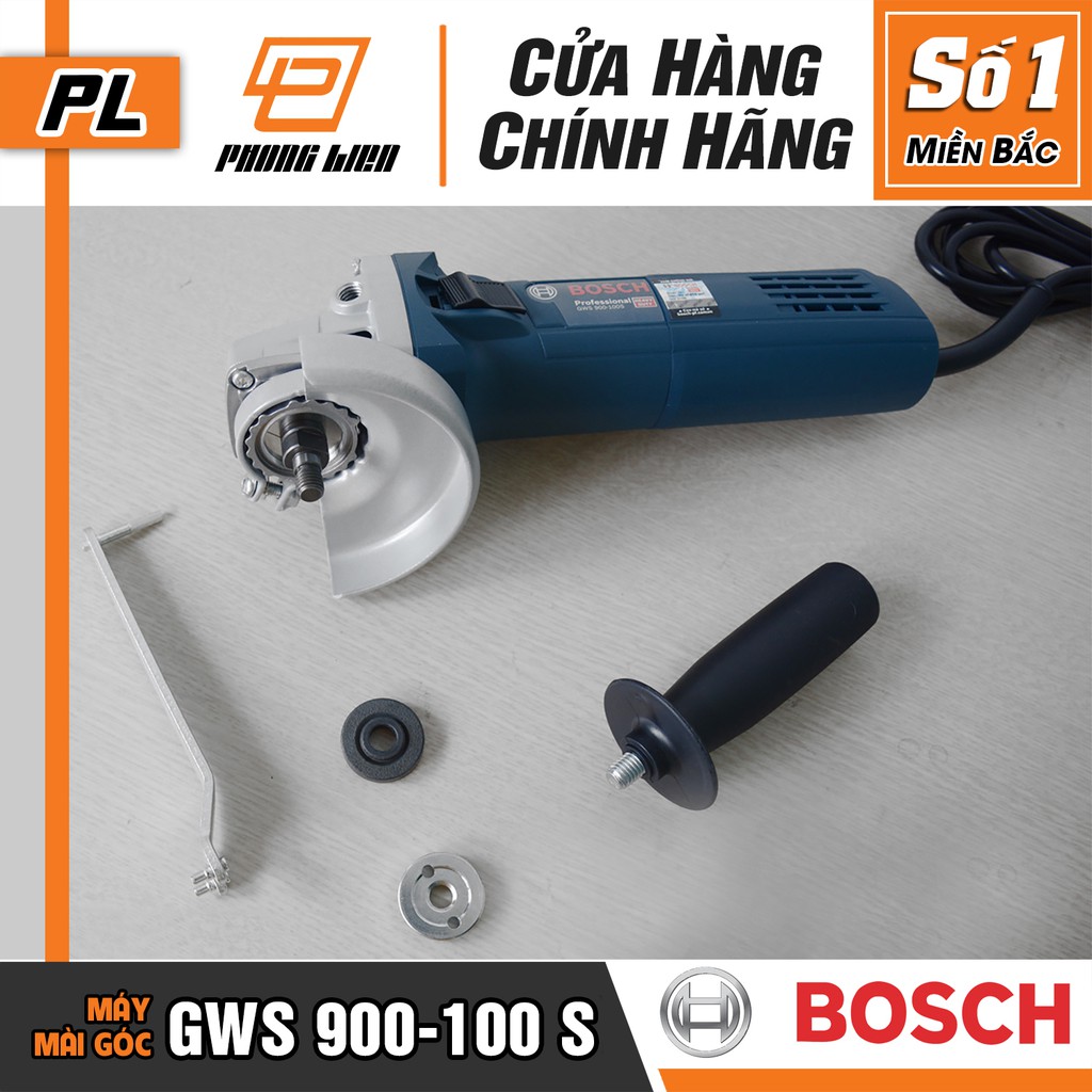 Máy Mài Góc Bosch GWS 900-100 S (100MM-900W) - Có Điều Tốc - Hàng Chính Hãng