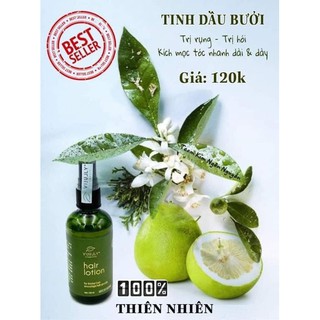 [TRỊ RỤNG TÓC 100%] Tinh Dầu Bưởi Vi Jully KÍCH THÍCH MỌC TÓC - Trị Rụng Tóc