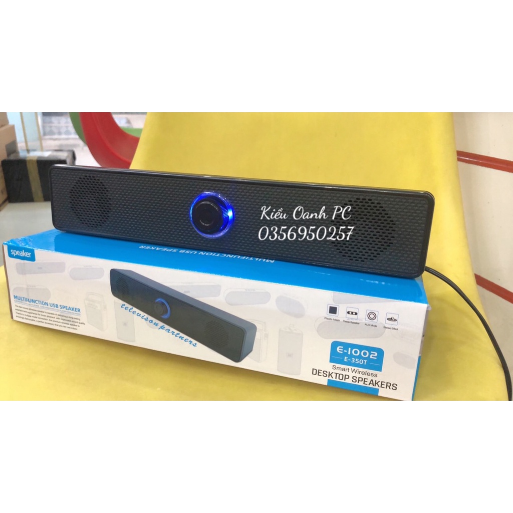 Loa vi tính 2.0 để bàn Leerfei E-350T  Công Suất Lớn Dùng Cho Máy Vi Tính PC, Laptop, Tivi, giá siêu rẻ, chất lượng