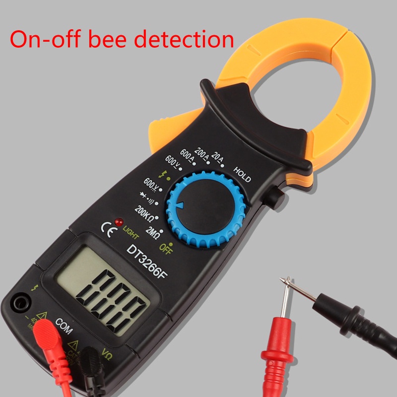 Kẹp Kiểm Tra Dòng Điện AC DC / Số Điện AC Kỹ Thuật Số Tự Động Cho Gia Đình
