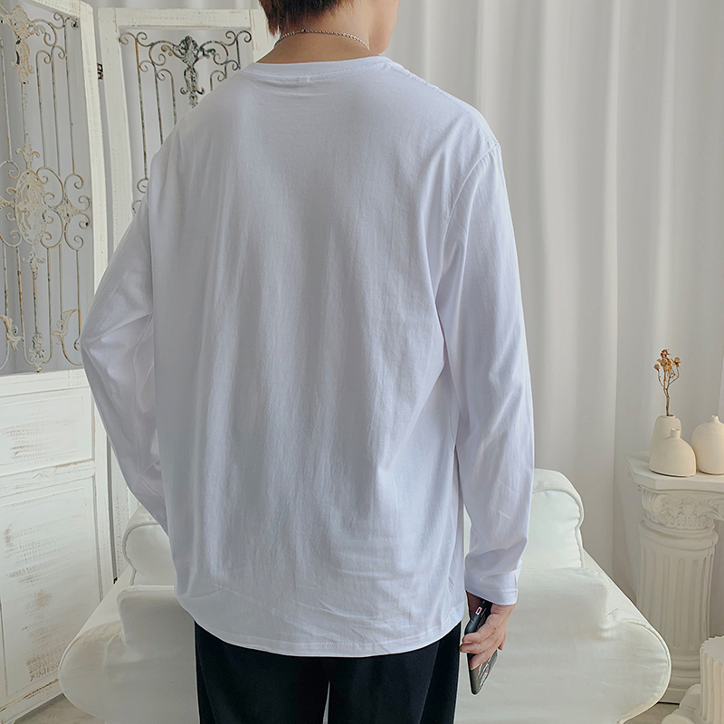 Áo thun Cotton đen dài tay M-5XL | BigBuy360 - bigbuy360.vn