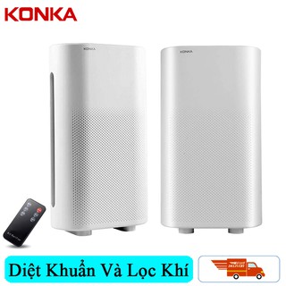 Máy Lọc Không Khí Diệt Khuẩn Konka Cao Cấp Cho Gia Đình Công Suất 45W Lọc 400m3/h - Bảo Hành 12 Tháng