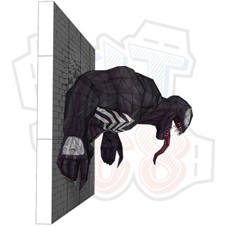 Mô hình giấy Marvel Avengers Venom 3D Wall Hanging