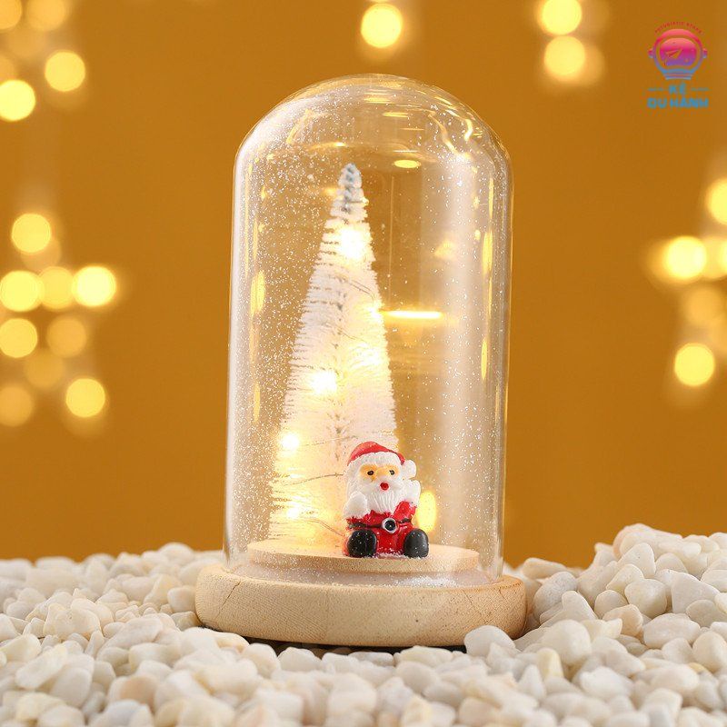 Cây thông lồng thủy tinh - Trang trí giáng sinh Noel, quà tặng - Kẻ Du Hành