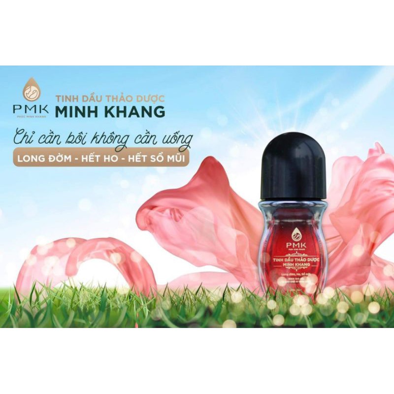 [Hàng Chính Hãng]Tinh Dầu Ho Đờm Sổ Mũi Phúc Minh Khang