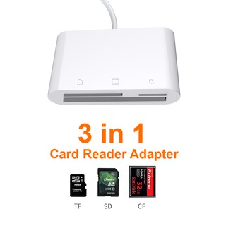 Đầu đọc thẻ nhớ SD cho iPhone XS / X / 8 Plus / 8 / 7