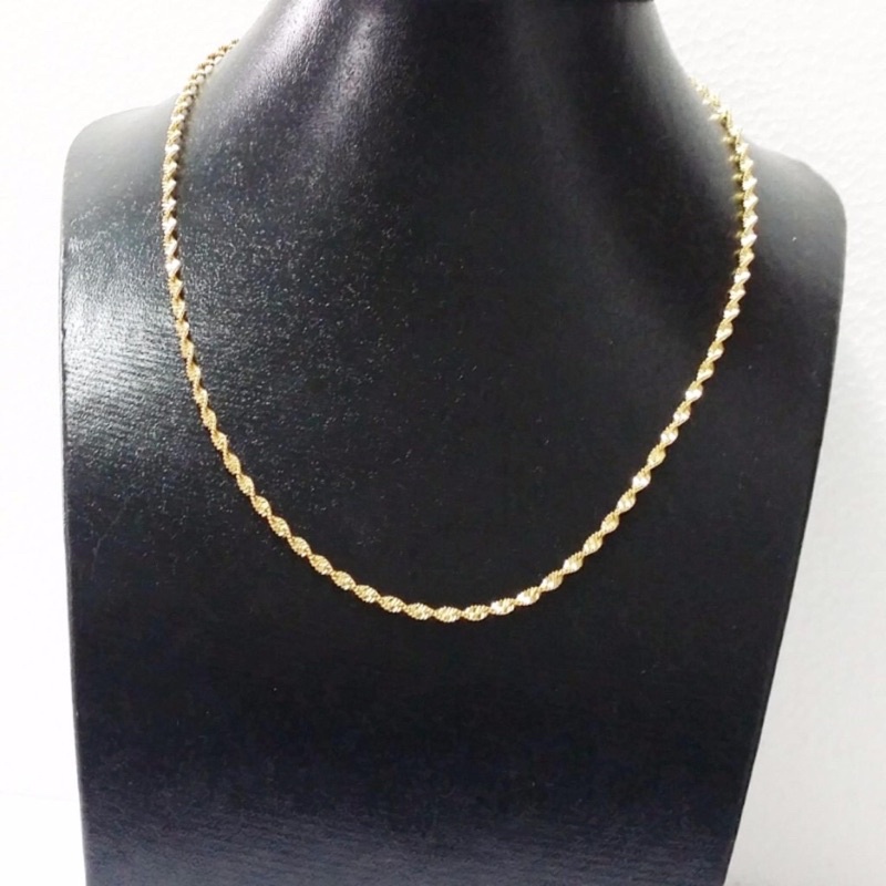 dây chuyền mạ vàng 24k