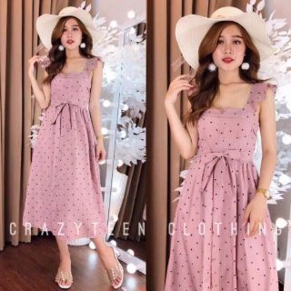 Đầm maxi voan cao cấp đi biển