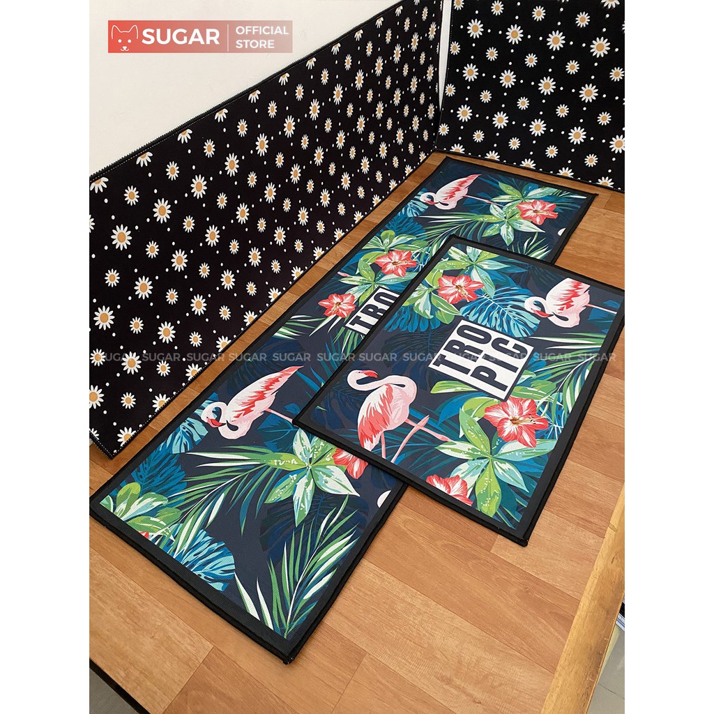 THẢM BẾP - THẢM LAU CHÂN CAO CẤP HIỆN ĐẠI ĐÁY CHỐNG TRƯỢT AN TOÀN - HÌNH DỄ THƯƠNG