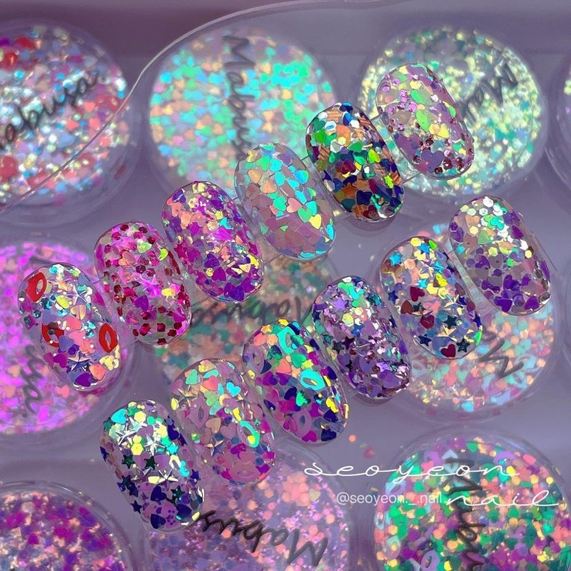 Mabusa - Nhũ / kim tuyến cao cấp Hàn Quốc bán lẻ 1 lọ SISTER GLITTER