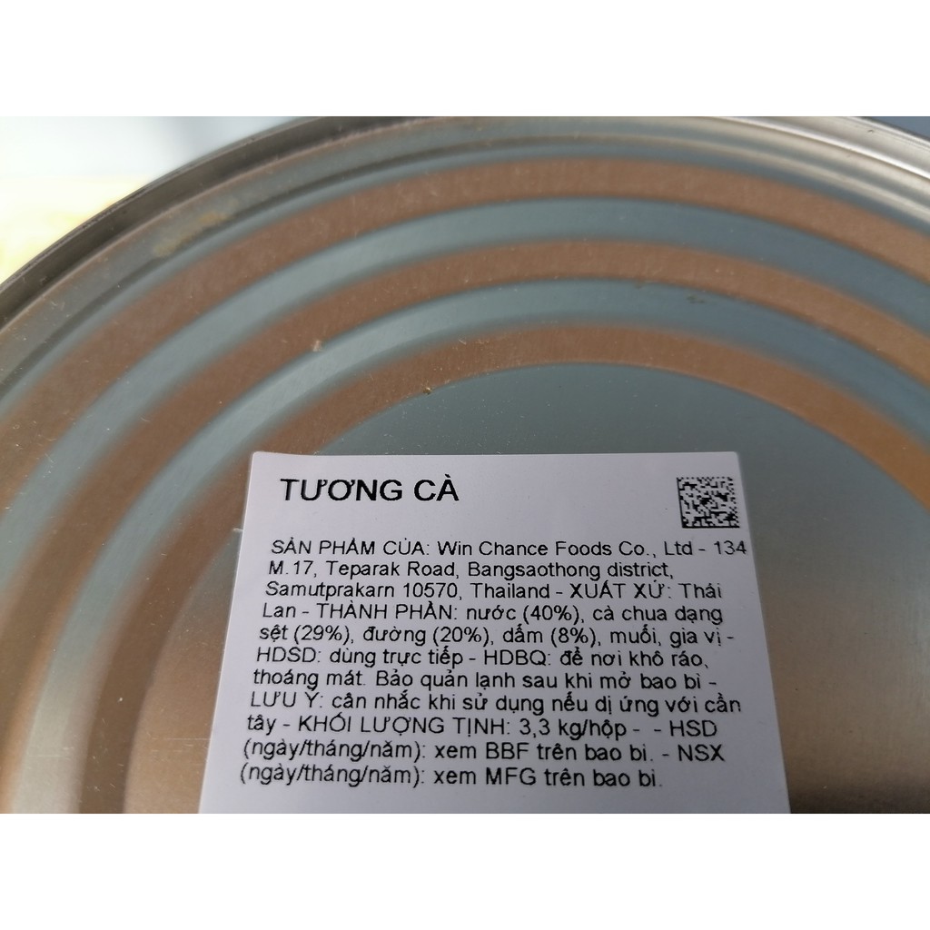 [HỘP LỚN 3.3Kg] TƯƠNG CÀ CHUA [Thailand] HEINZ Tomato Ketchup (halal) (nvt-hk5)