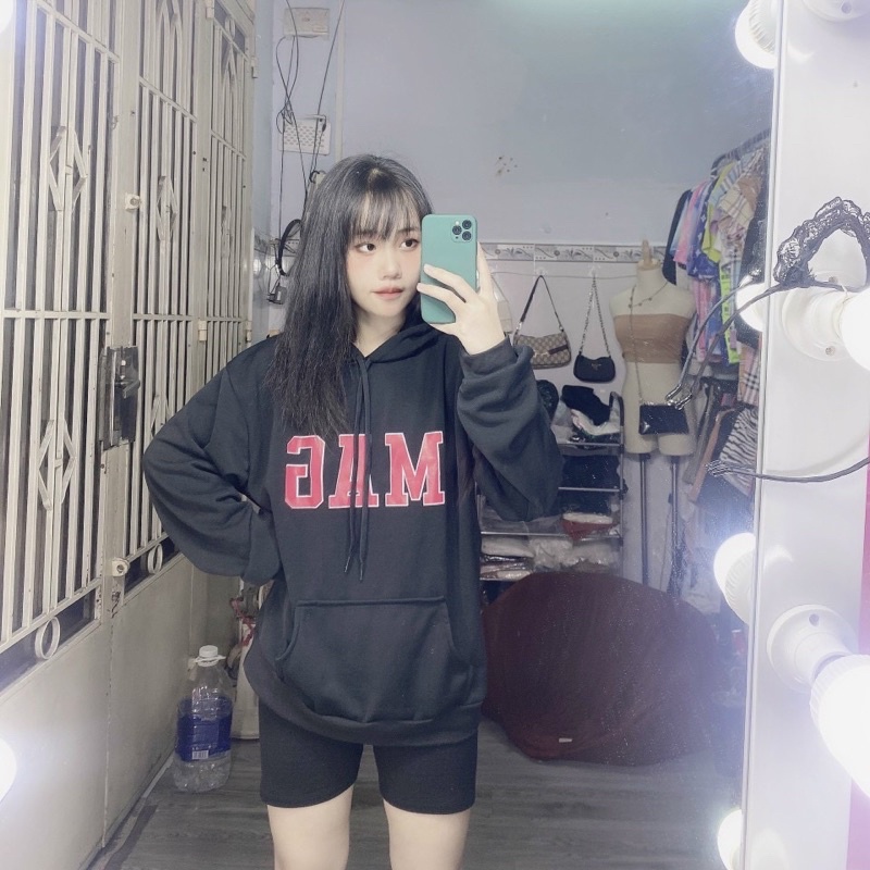 Áo KHOÁC Hoodie Unisex Chất Nỉ Dày dặn Thu Đông có mũ ấm áp cho các cặp đôi alohashop91