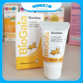 Men Vi Sinh BioGaia Gouttes Nội Địa Pháp Hỗ Trợ Tiêu Hóa Dạng Nhỏ Giọt Cho Bé (Hộp 5ml) | Minizon Kids