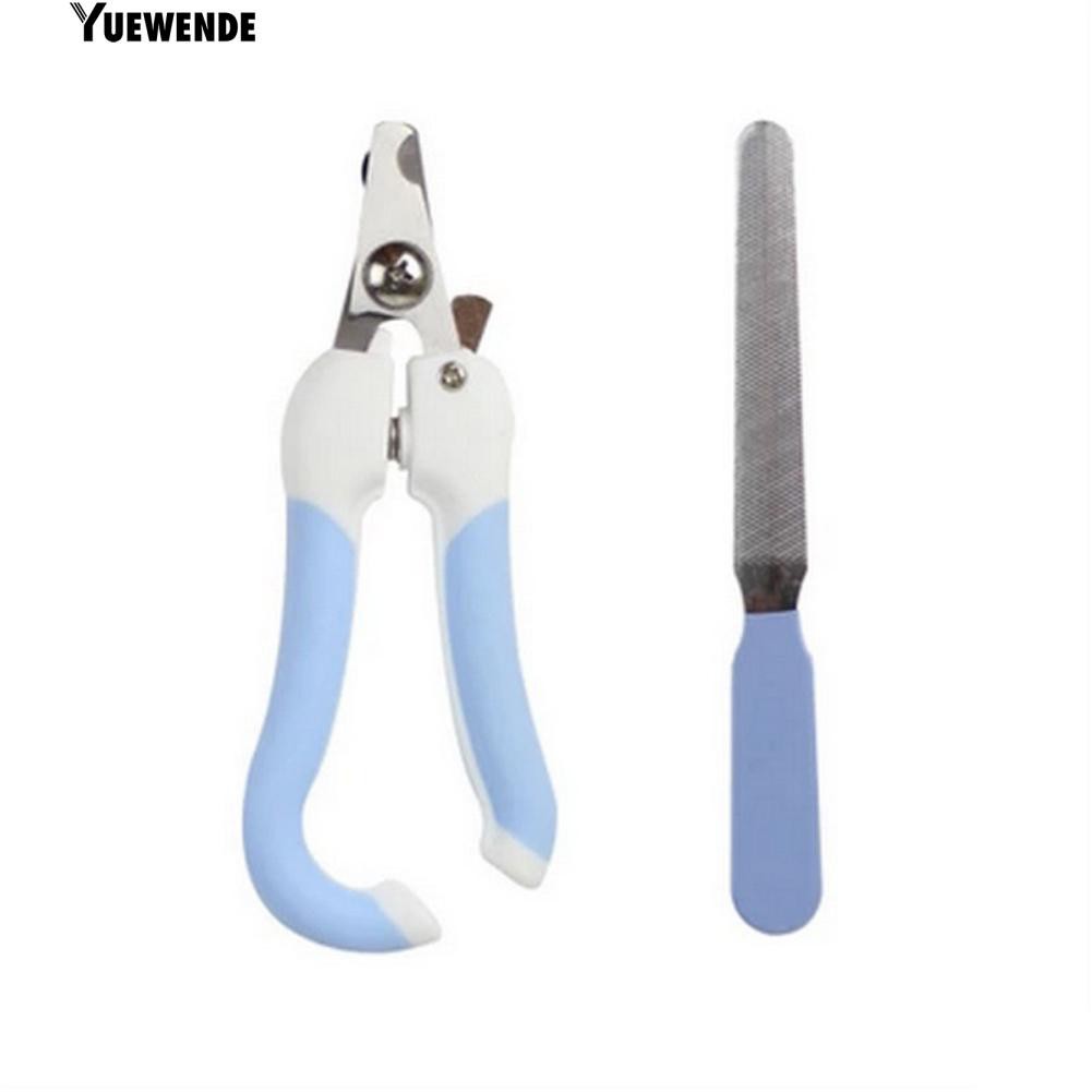Set kềm cắt móng và dũa thép không gỉ bền và an toàn cho thú cưng
