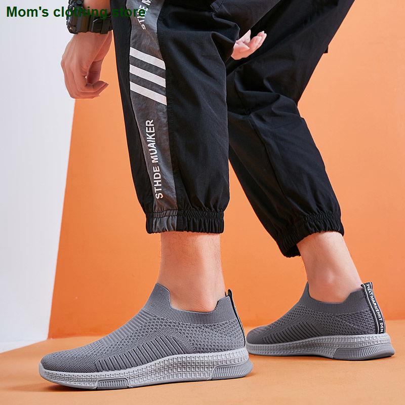 Giày thể thao nam phối lưới thoáng khí thoải mái phong cách Hàn Quốc