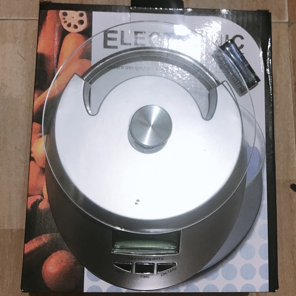 Cân Điện Tử Electronic KE-4 5kg 5000g 1g, Dùng Trong Nhà Bếp , Cân Thuốc Làm Tóc, Mặt Kính Trong Suốt