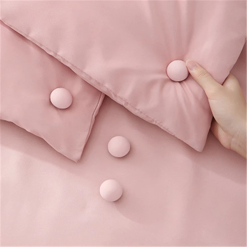 Set 4 dụng cụ cố định tấm trải giường hình nấm chống trượt màu kẹo tiện dụng