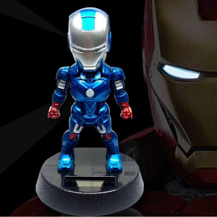 Mô Hình IRONMAN cử động được đầu Xanh/Đỏ