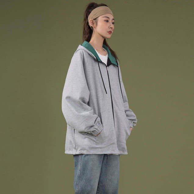 Áo Khoác Thể Thao Hai Mặt Có Nón Phong Cách Rockmagic 2020 Cho Nữ | BigBuy360 - bigbuy360.vn