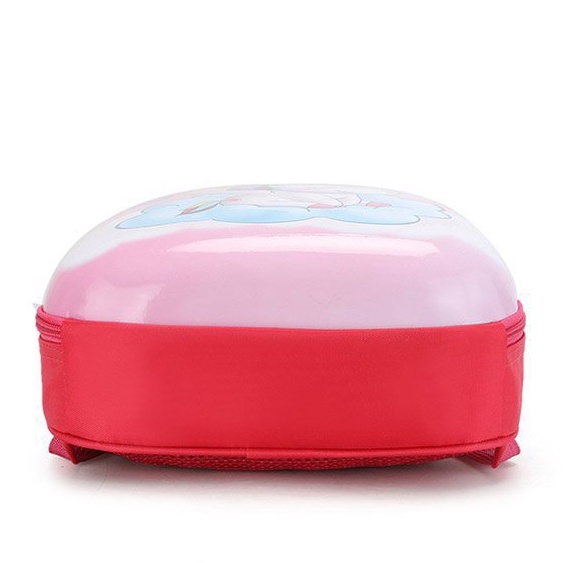 [freeship] Balo trứng hoạt hình cho bé trai gái mầm non mẫu giáo nắp nhựa chống va đập, chống nước