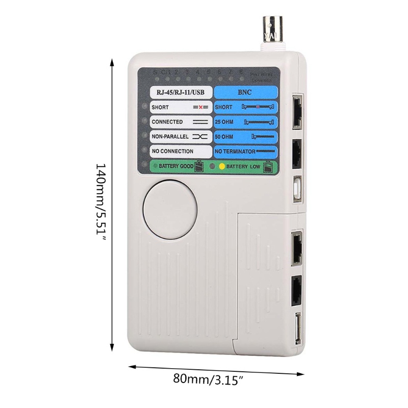 Điều Khiển Từ Xa RJ11 RJ45 USB BNC LAN Cho Thiết Bị Dò UTP STP