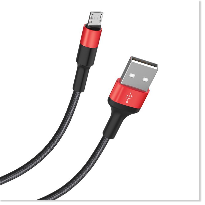 Cáp sạc Micro Hoco X26 sạc nhanh 2.0A dài 1m cho MrPhukient phone - Table - MrPhukien