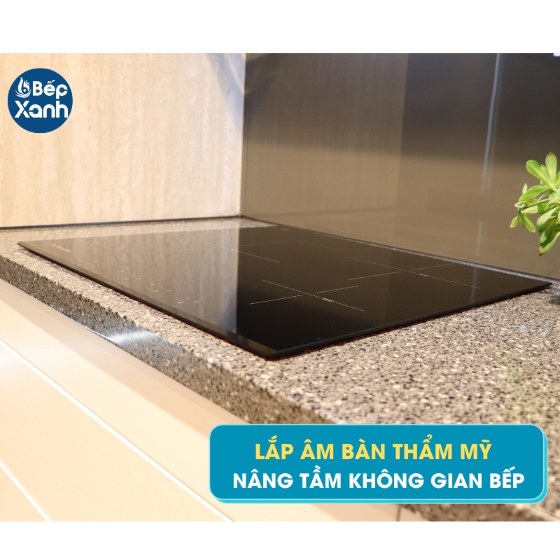 Bếp từ 3 vùng nấu Malloca MI 593 BN - Xuất xứ Châu Âu