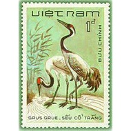 Tem sưu tập Việt Nam Chim đồng nước 1983