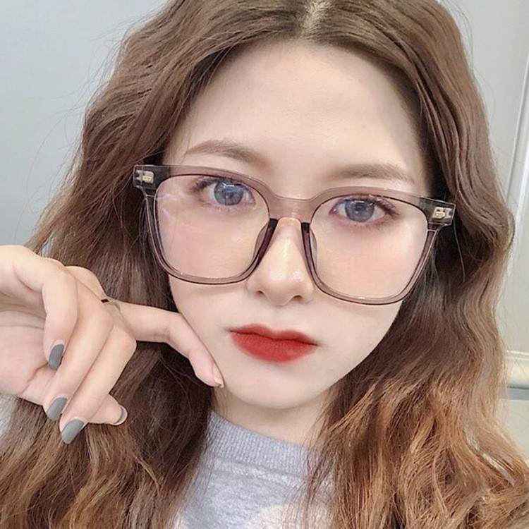Mắt Kính Gọng Vuông Phong Cách Hàn Quốc Thời Trang Cho Nữ