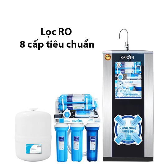 Máy lọc nước Karofi 8 Cấp Không Tủ KT-ERO80