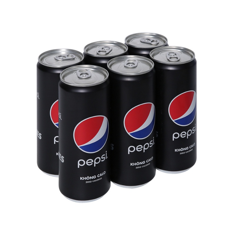 Pepsi  Không Calo thùng 24 Lon