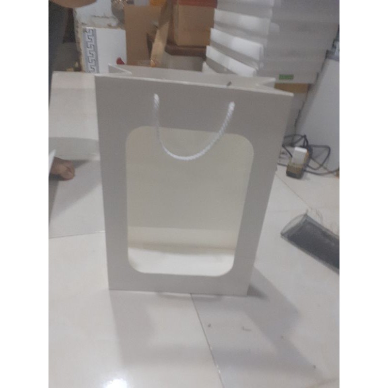 Túi đựng bông vuông một mặt kính