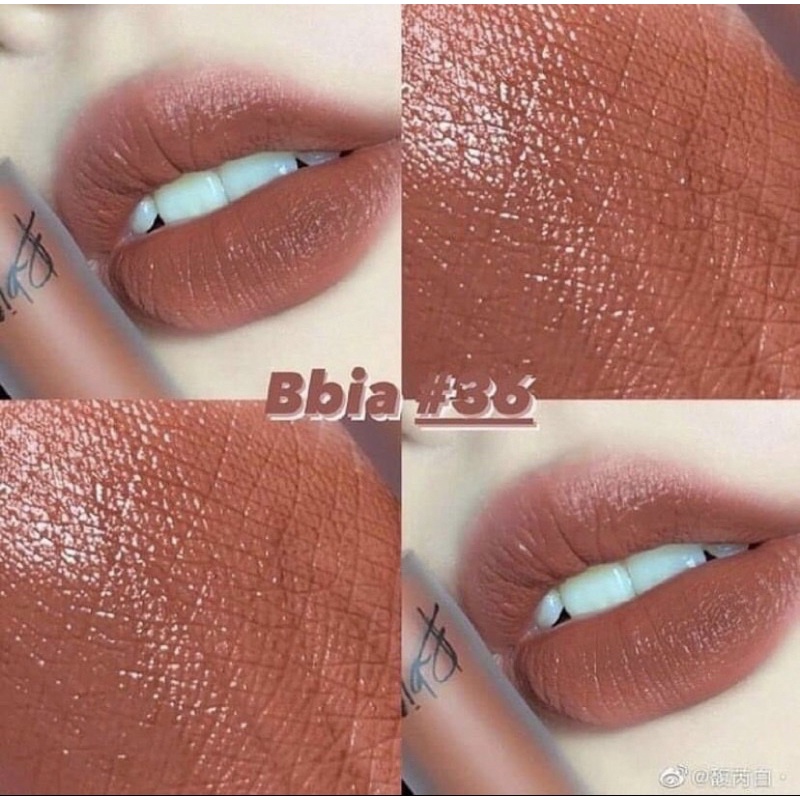 Son Bbia Last Velvet Lip Tint Version 8 Màu 36 Feign Cool