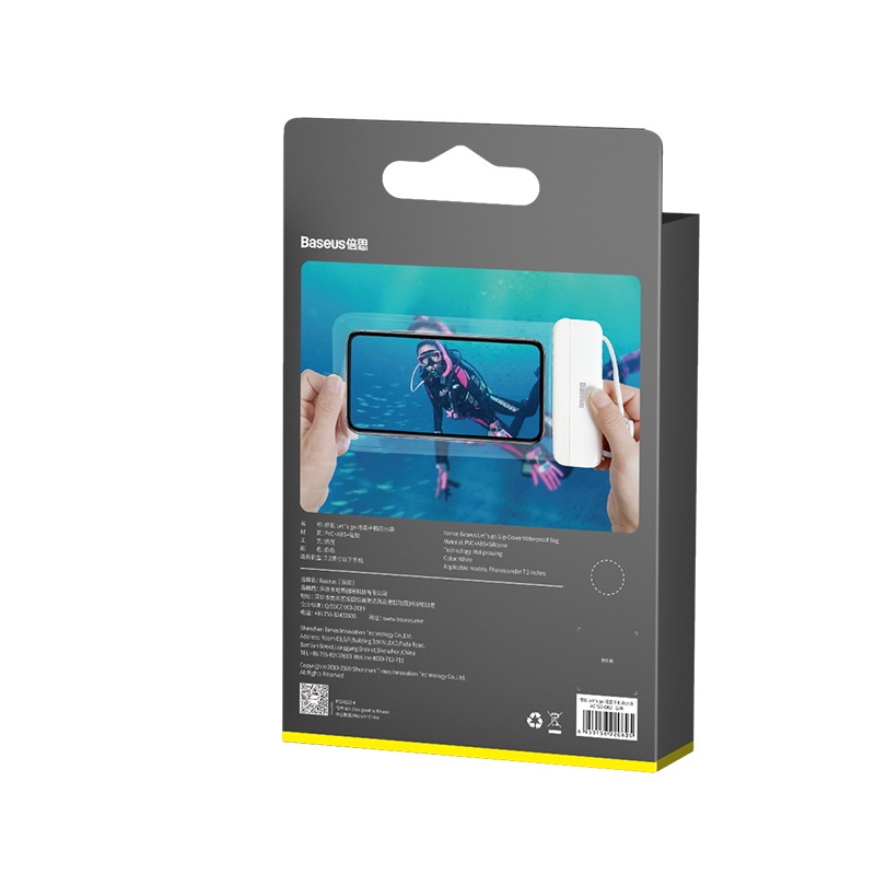 Baseus -BaseusMall VN Túi chống nước dùng cho điện thoại Baseus Let”s go Sll.P Cover Waterproof Bag