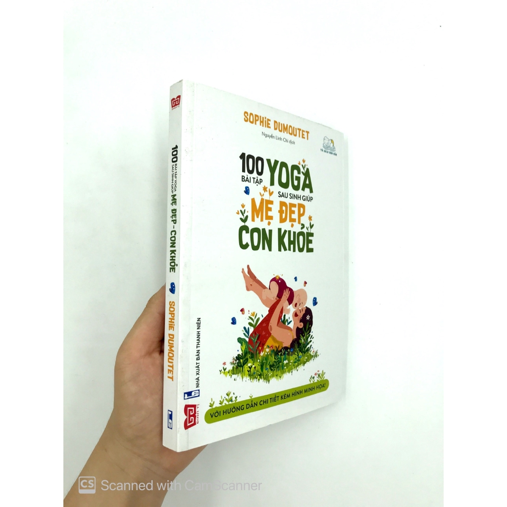 Sách - 100 Bài Tập Yoga Sau Sinh Giúp Mẹ Đẹp Con Khỏe