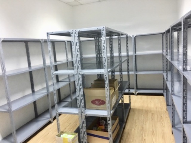 Kệ sắt v lỗ đa năng 4 tầng dài 1,5m rộng 0,3m cao 1,5m