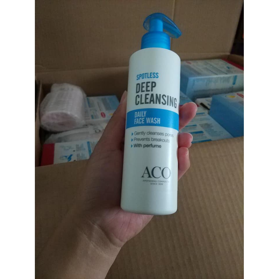 spotless deep cleansing daily face wash